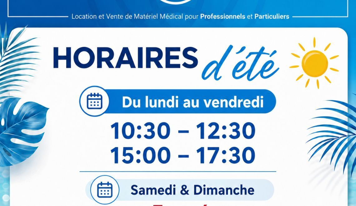 Horaires d'été