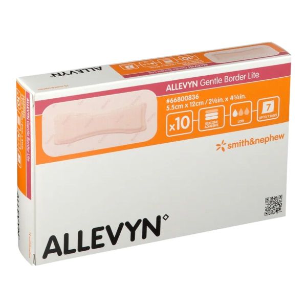 Allevyn Gentle Border Lite 5,5x12 cm