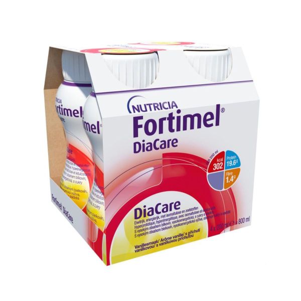 Fortimel Diacare Nutrim Vanille 4Bout/200Ml