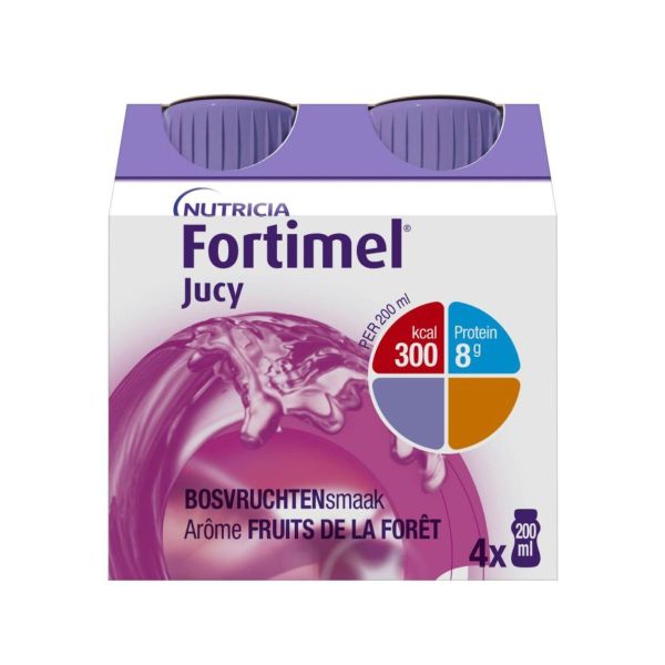 Fortimel Jucy Nutrim Fruits Bois 4Bout/200Ml