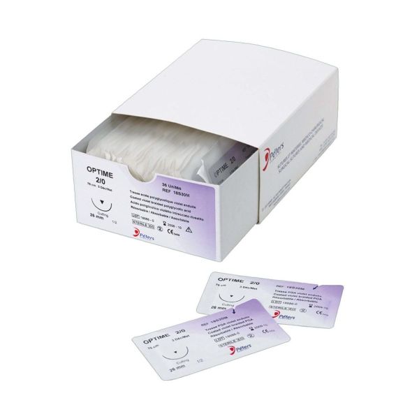 Suture Résorbable Optime 19 mm