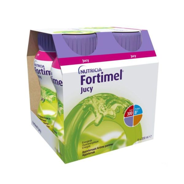 Fortimel Jucy Nutrim Pomme 4Bout/200Ml