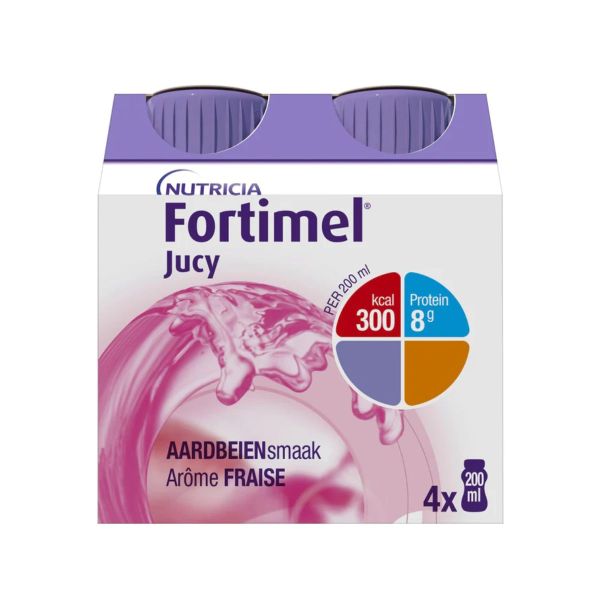 Fortimel Jucy Nutrim Fraise 4Bout/200Ml
