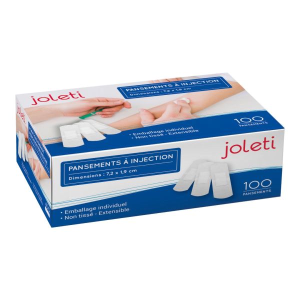 Pansements Injection Joletti 7,2 x 2 cm