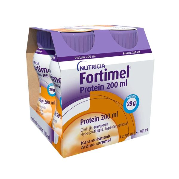Fortimel Protein Nutrim Caramel 4Bout/200Ml